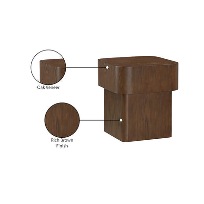 Oakmont Brown End Table