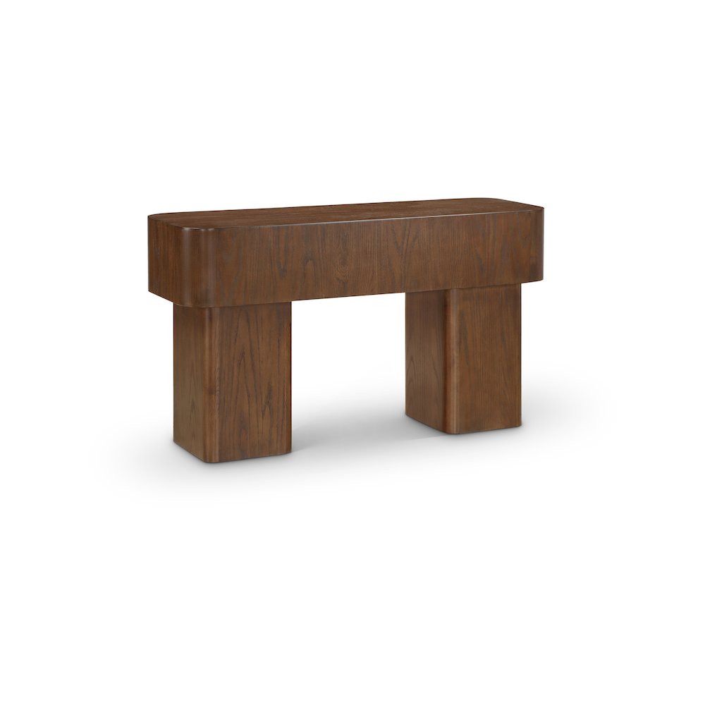 Oakmont Brown Console Table