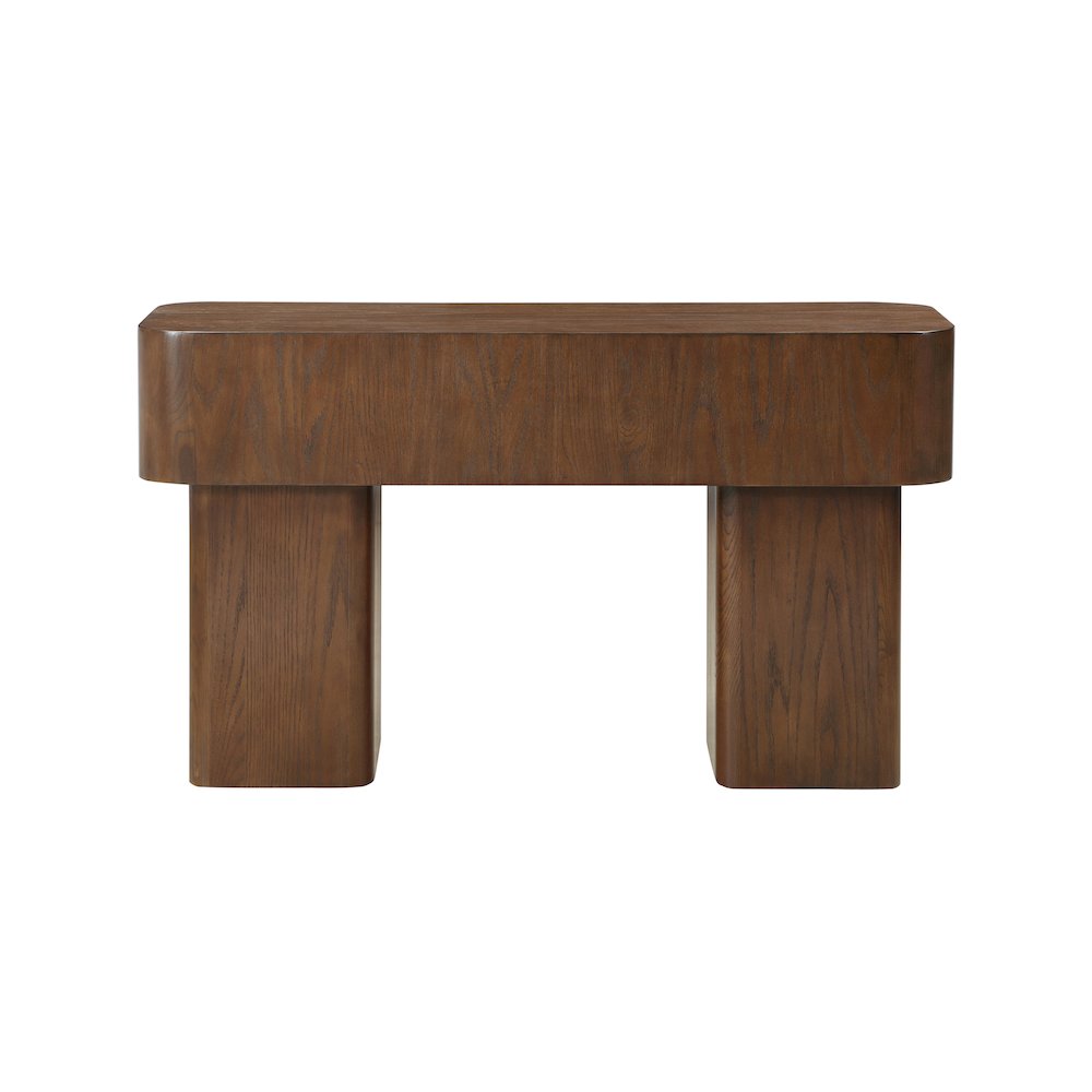 Oakmont Brown Console Table