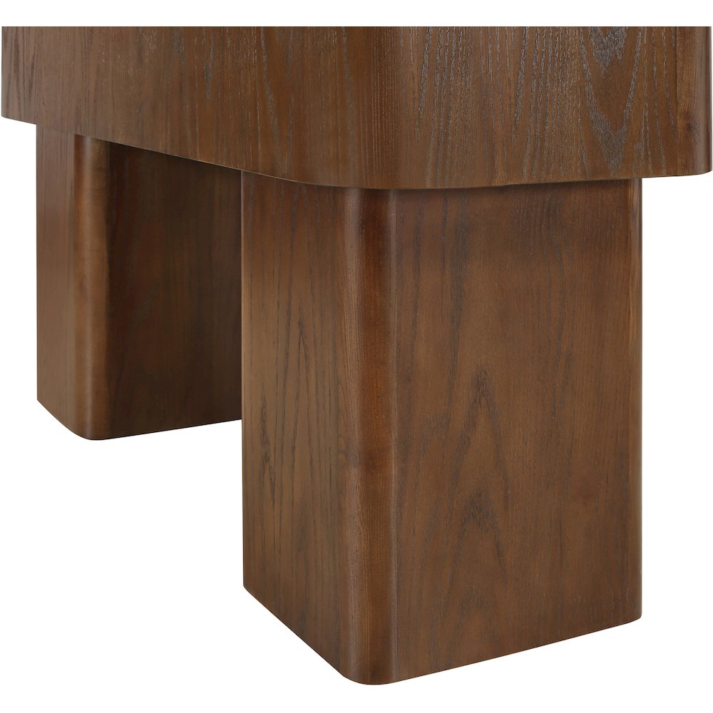 Oakmont Brown Console Table