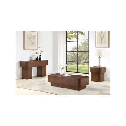 Oakmont Brown Console Table