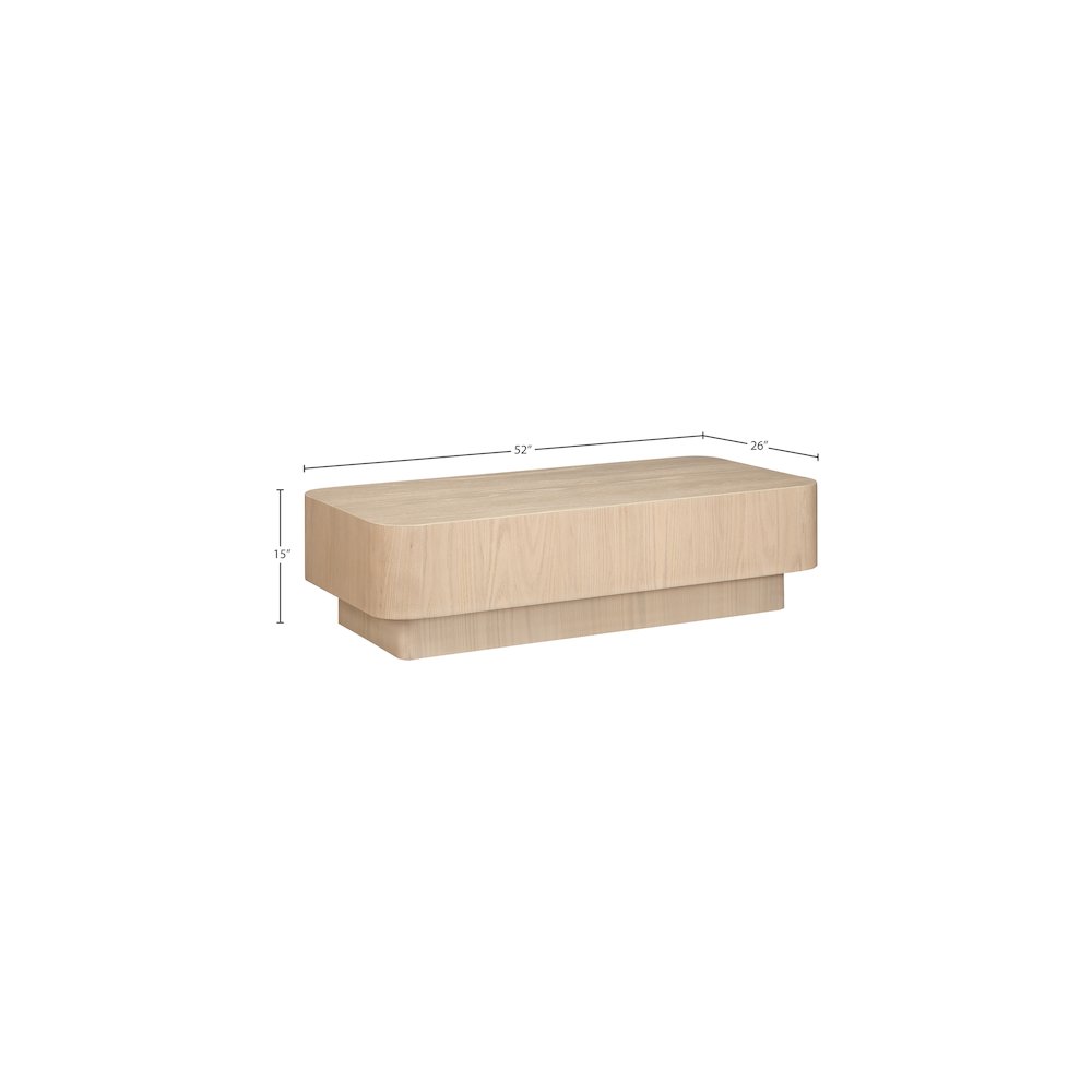 Oakmont Natural Coffee Table