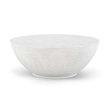 Reggio White Concrete Indoor/Outdoor Coffee Table