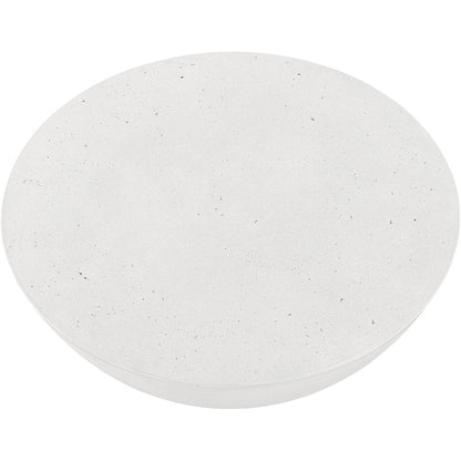 Reggio White Concrete Indoor/Outdoor Coffee Table
