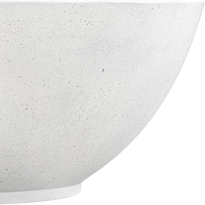 Reggio White Concrete Indoor/Outdoor Coffee Table