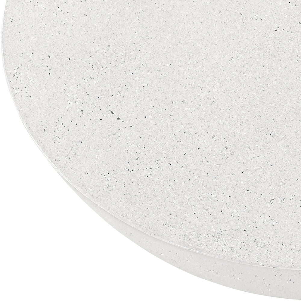 Reggio White Concrete Indoor/Outdoor Coffee Table