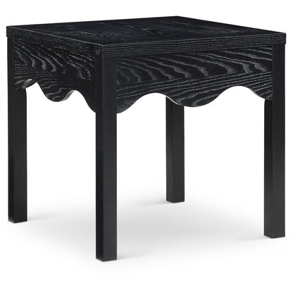 Fiora Black End Table