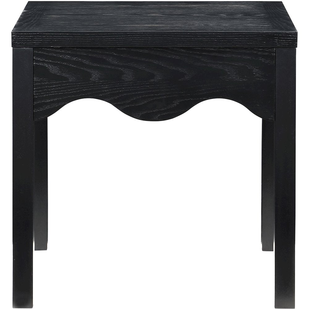 Fiora Black End Table