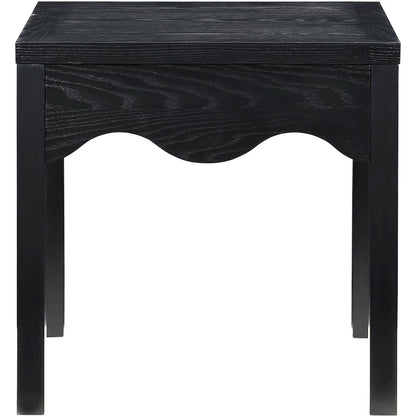 Fiora Black End Table
