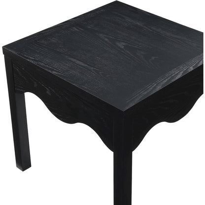 Fiora Black End Table