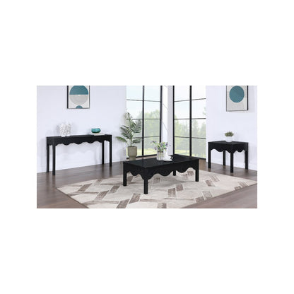 Fiora Black End Table