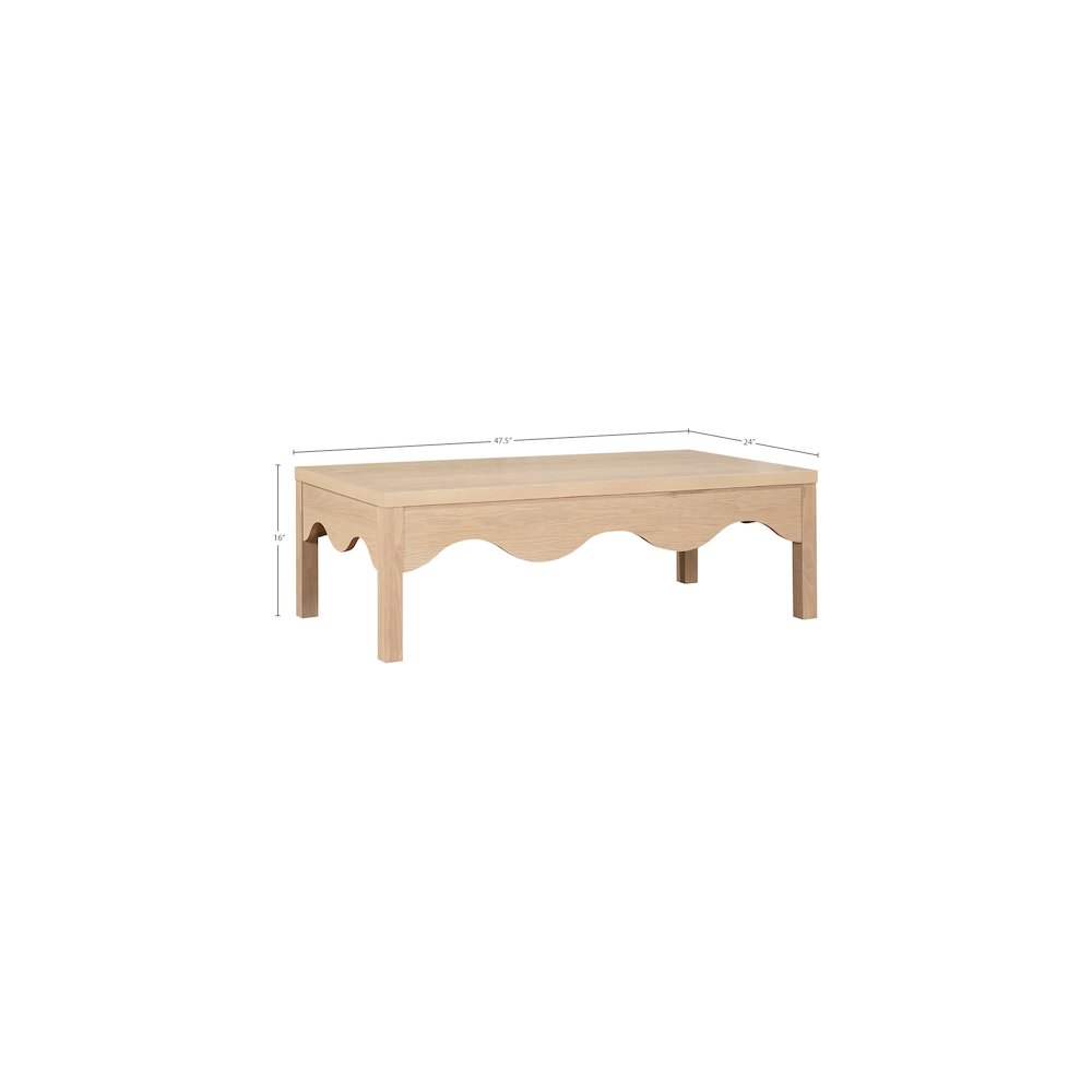 Fiora Natural Coffee Table