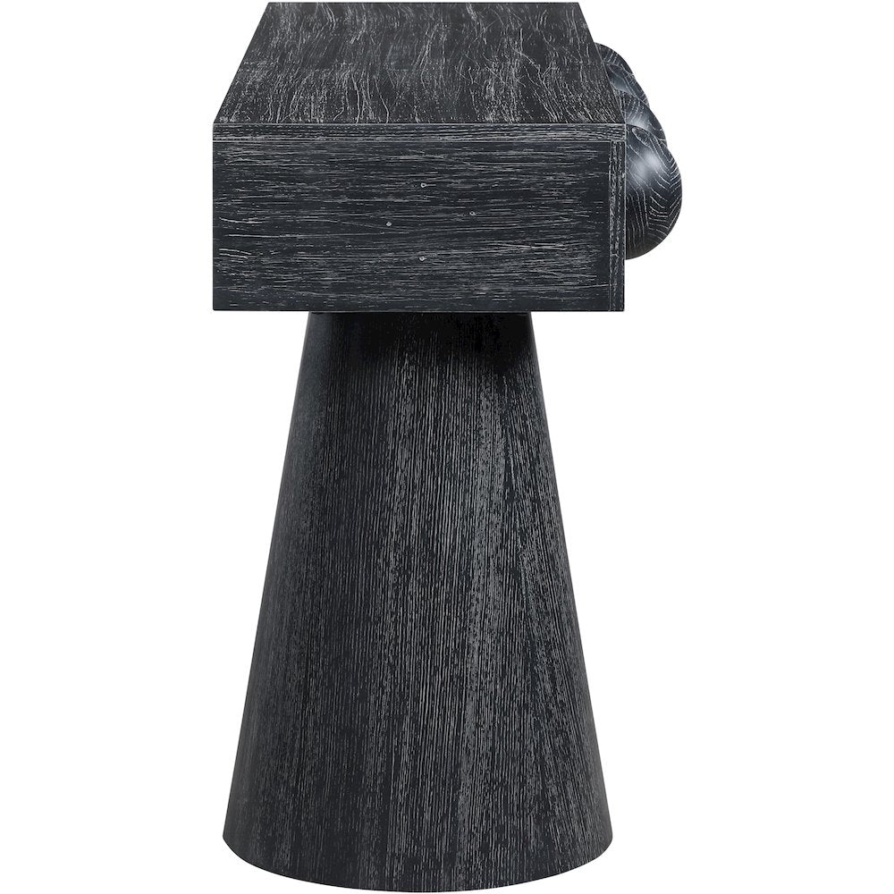 Bracciano Black Oak Veneer Console Table