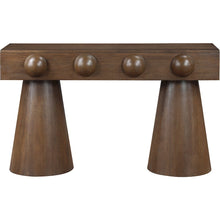 Bracciano Brown Oak Veneer Console Table