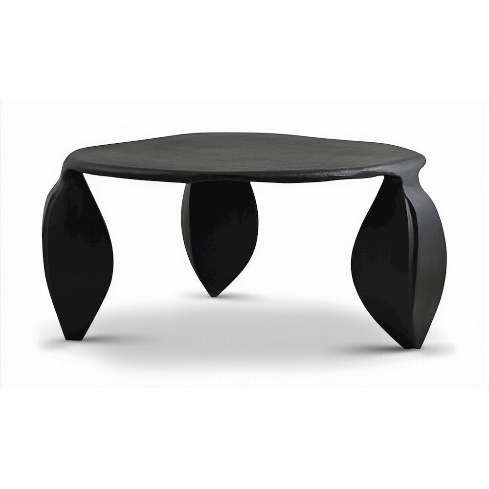 Pueblo Black Aluminum Coffee Table