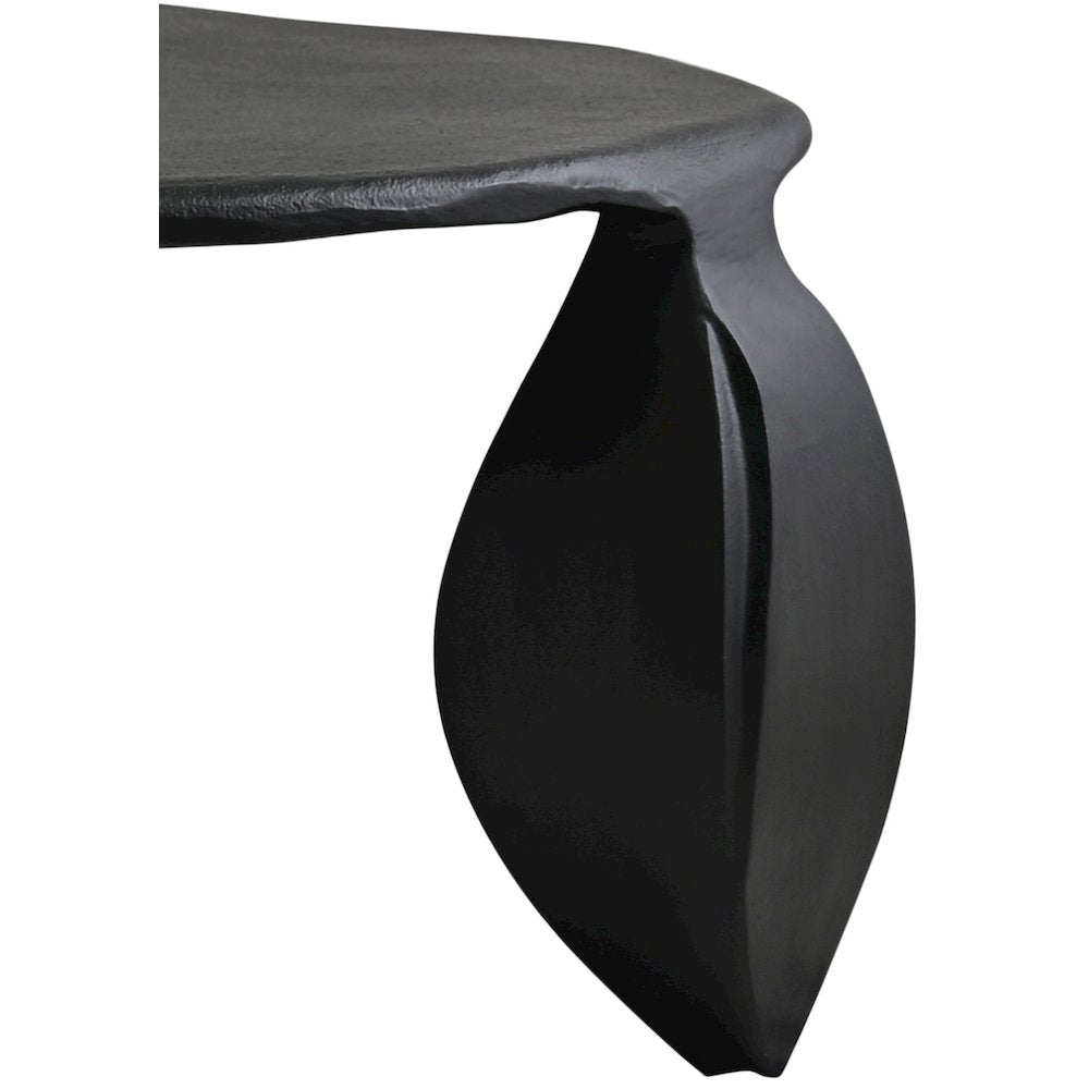 Pueblo Black Aluminum Coffee Table