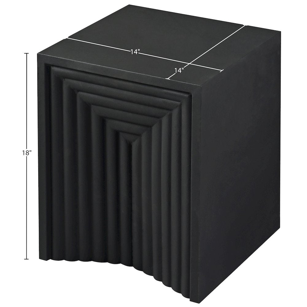 Centennial Black Iron End Table