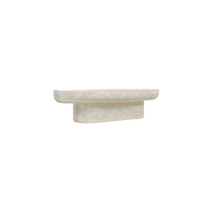 Tivoli Travertine Concrete Indoor/Outdoor Coffee Table