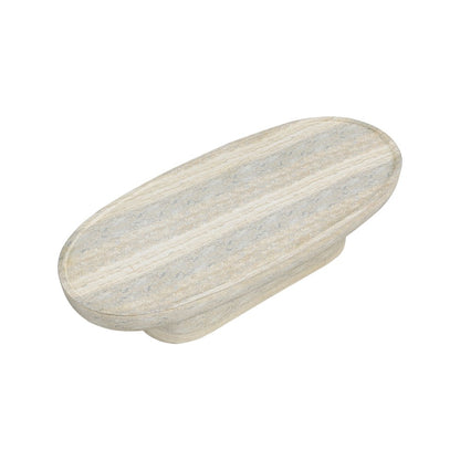 Tivoli Travertine Concrete Indoor/Outdoor Coffee Table