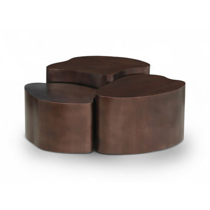 Banyan Brown Iron Coffee Table