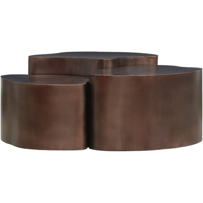 Banyan Brown Iron Coffee Table