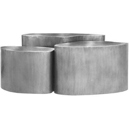 Banyan Silver Iron Coffee Table