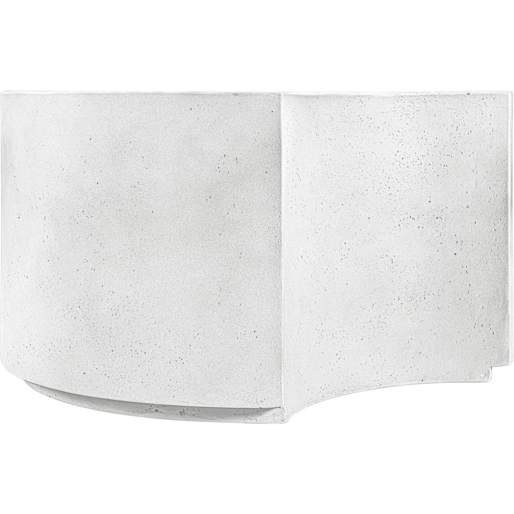 Imperia White Concrete Indoor/Outdoor Coffee Table
