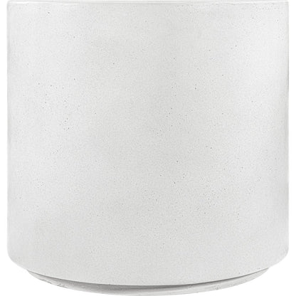 Imperia White Concrete Indoor/Outdoor End Table