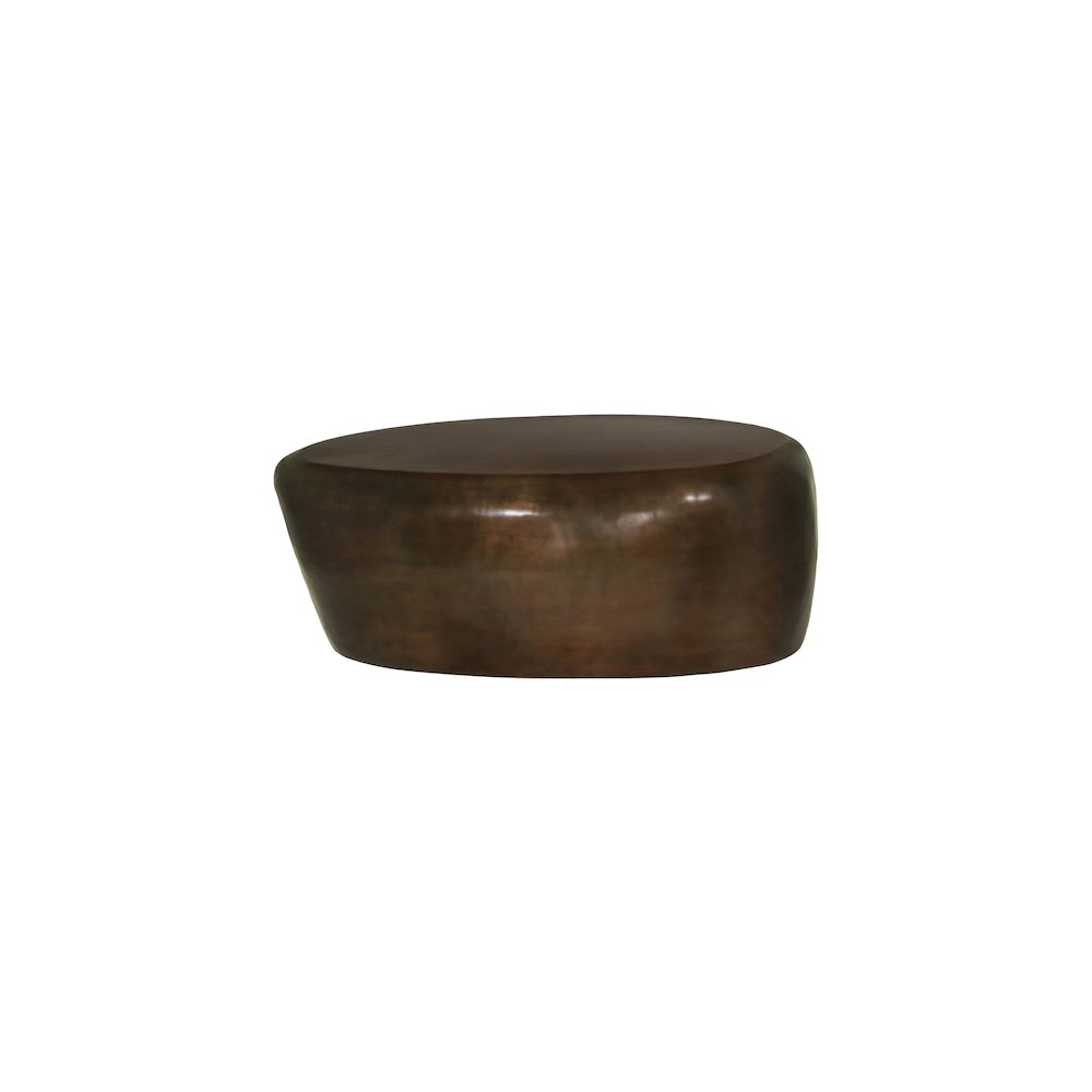 Capsule Brown Aluminum Coffee Table