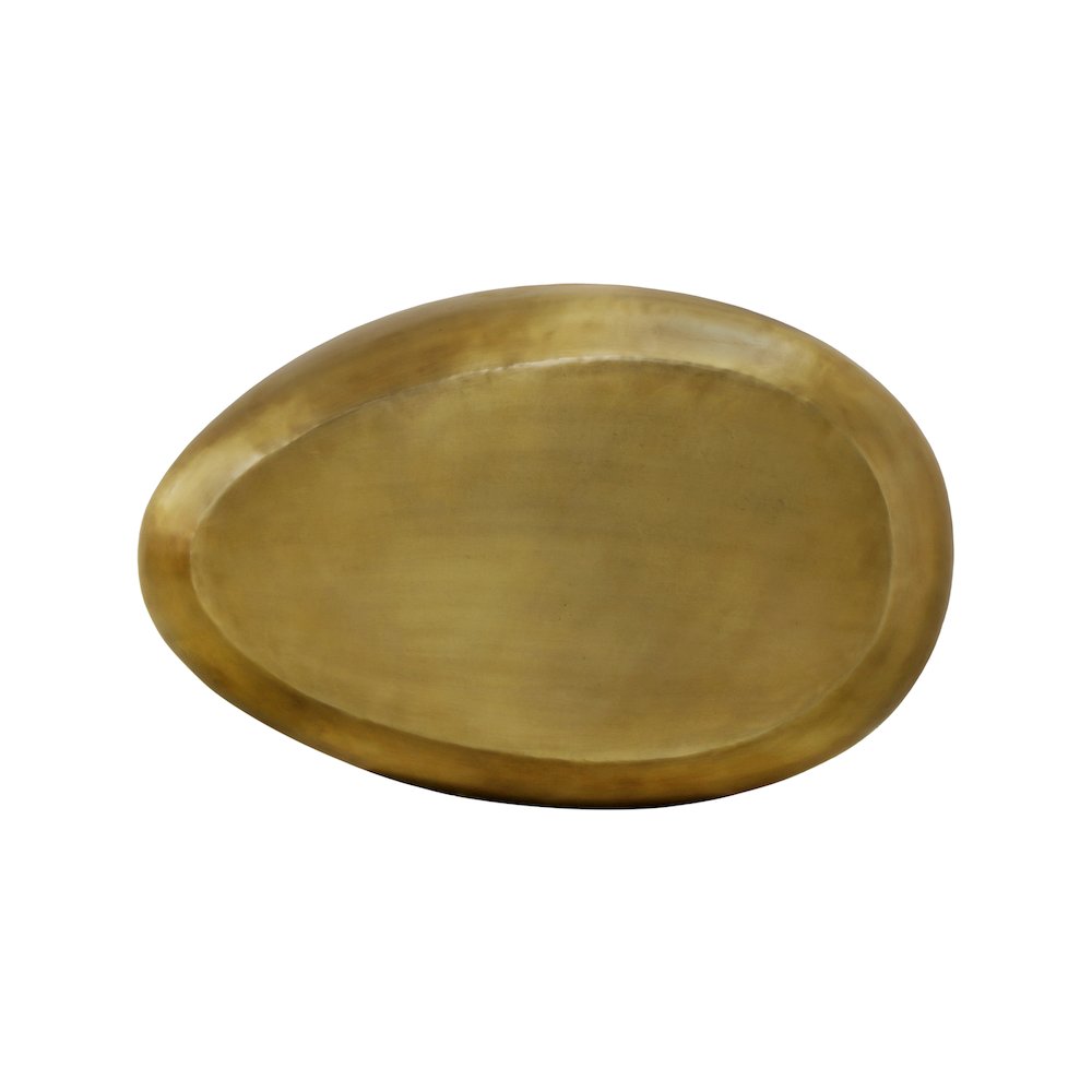 Capsule Gold Aluminum Coffee Table