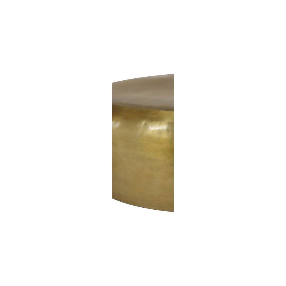 Capsule Gold Aluminum Coffee Table
