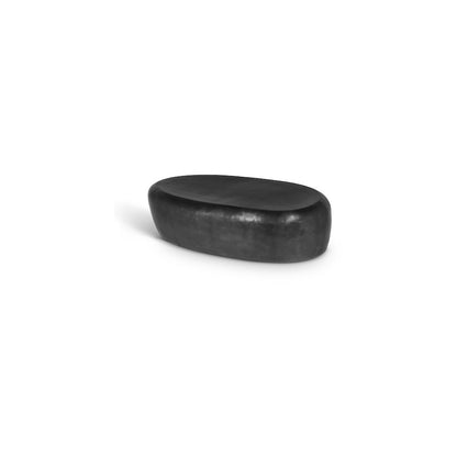 Capsule Black Aluminum Coffee Table