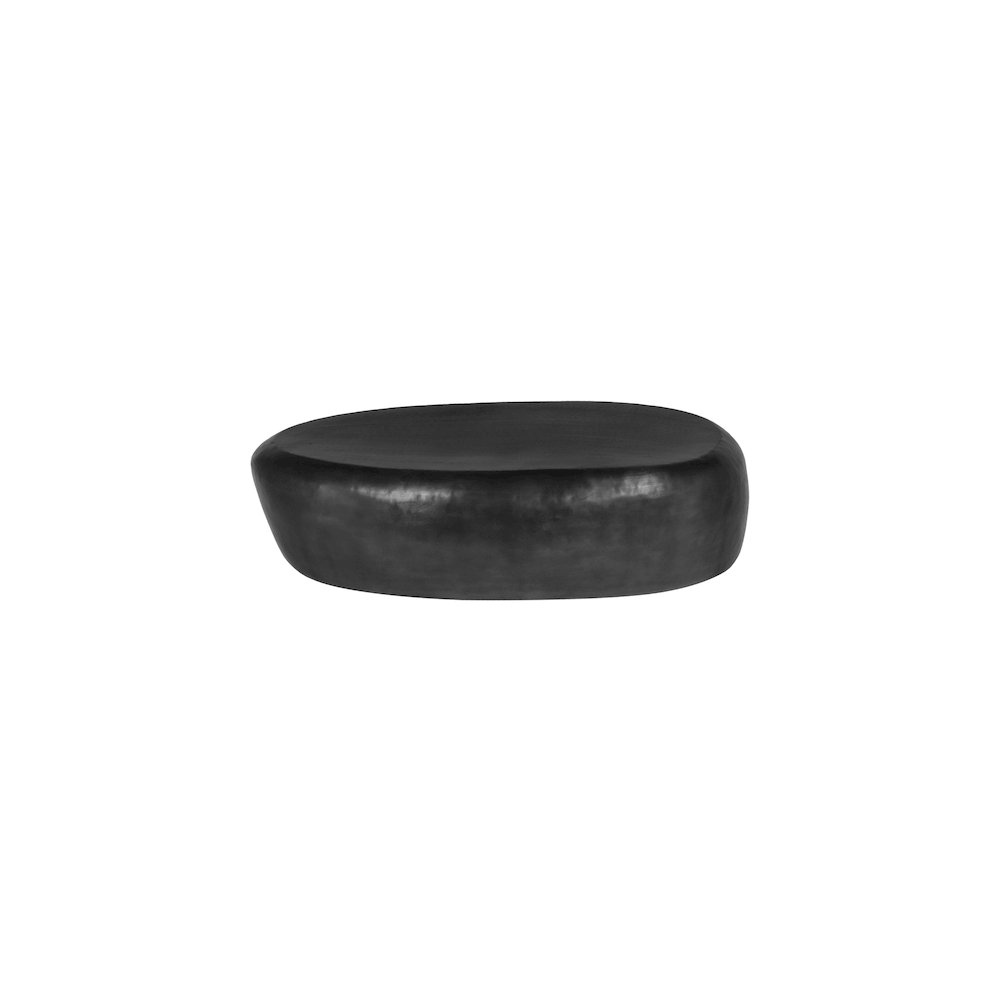 Capsule Black Aluminum Coffee Table