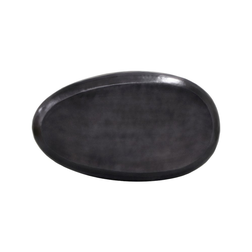 Capsule Black Aluminum Coffee Table