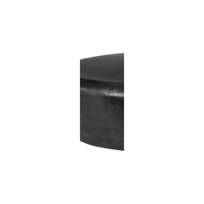 Capsule Black Aluminum Coffee Table