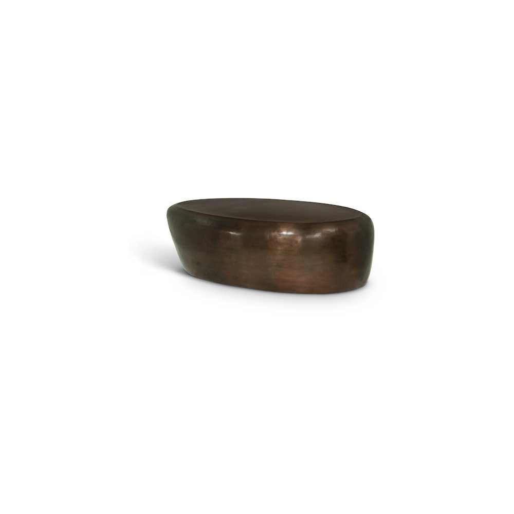 Capsule Brown Aluminum Coffee Table