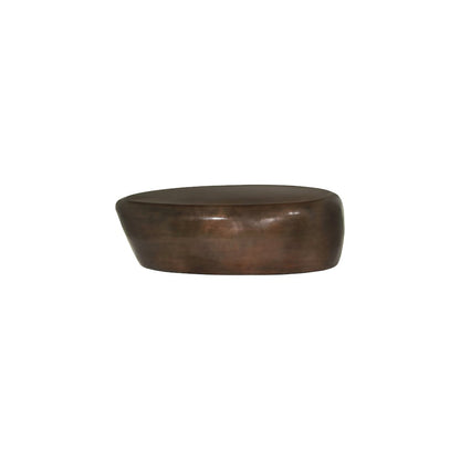 Capsule Brown Aluminum Coffee Table