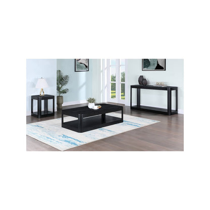 Reeves Black Console Table