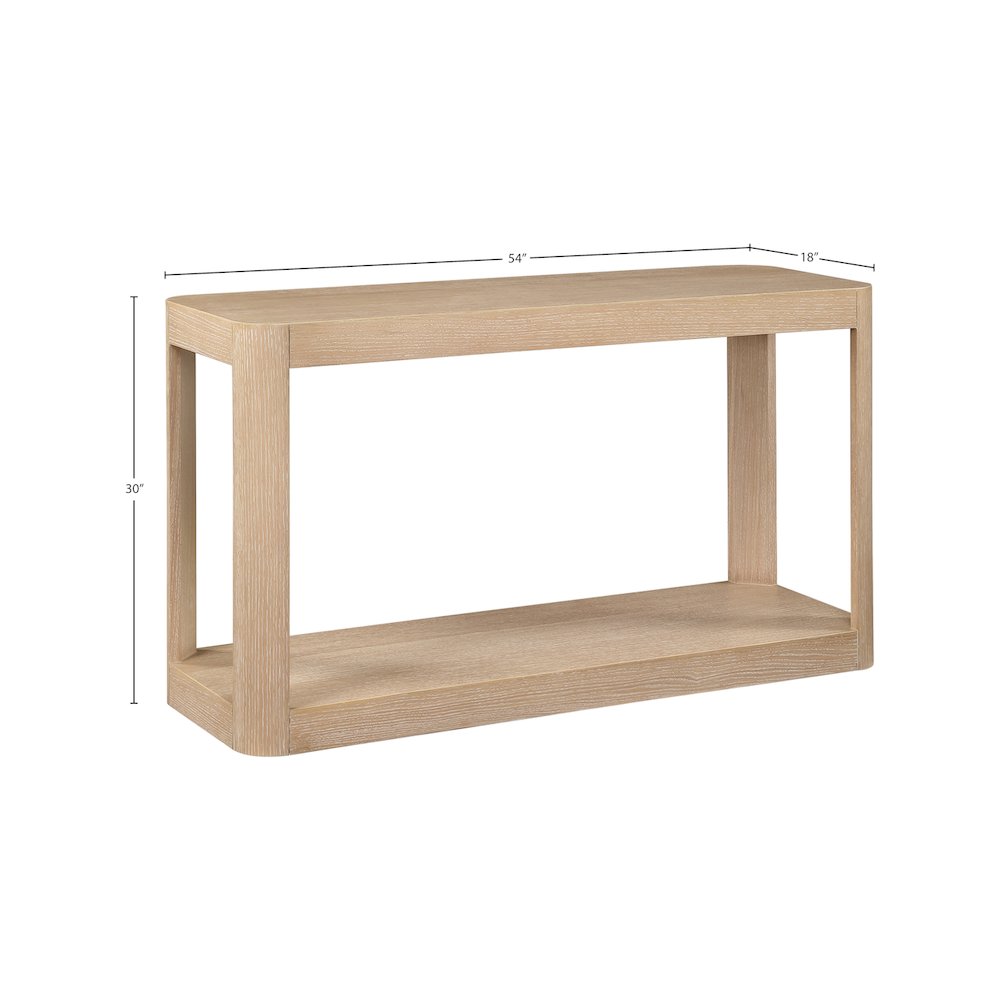 Reeves Natural Console Table