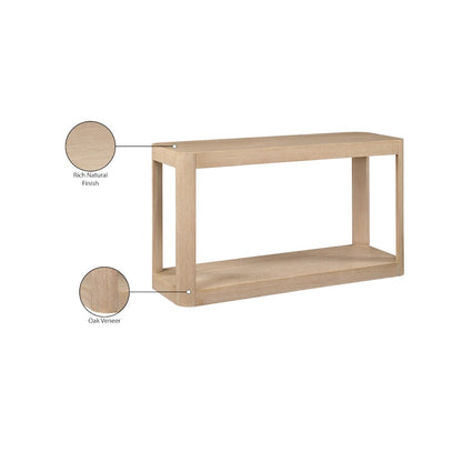 Reeves Natural Console Table