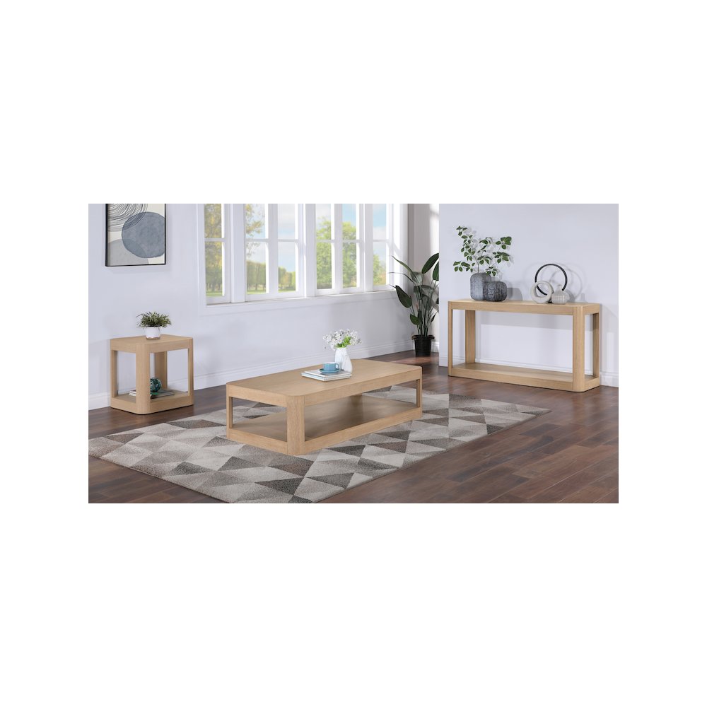 Reeves Natural Console Table