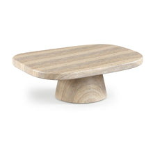 Prato Travertine Concrete Indoor/Outdoor Coffee Table