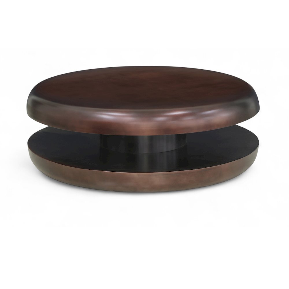 Jamison Brown Iron Coffee Table