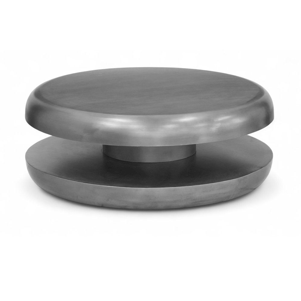 Jamison Silver Iron Coffee Table