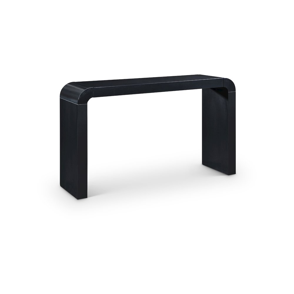 Toulon Black Oak Veneer Console Table