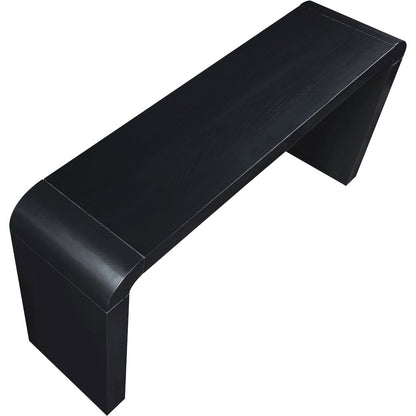 Toulon Black Oak Veneer Console Table