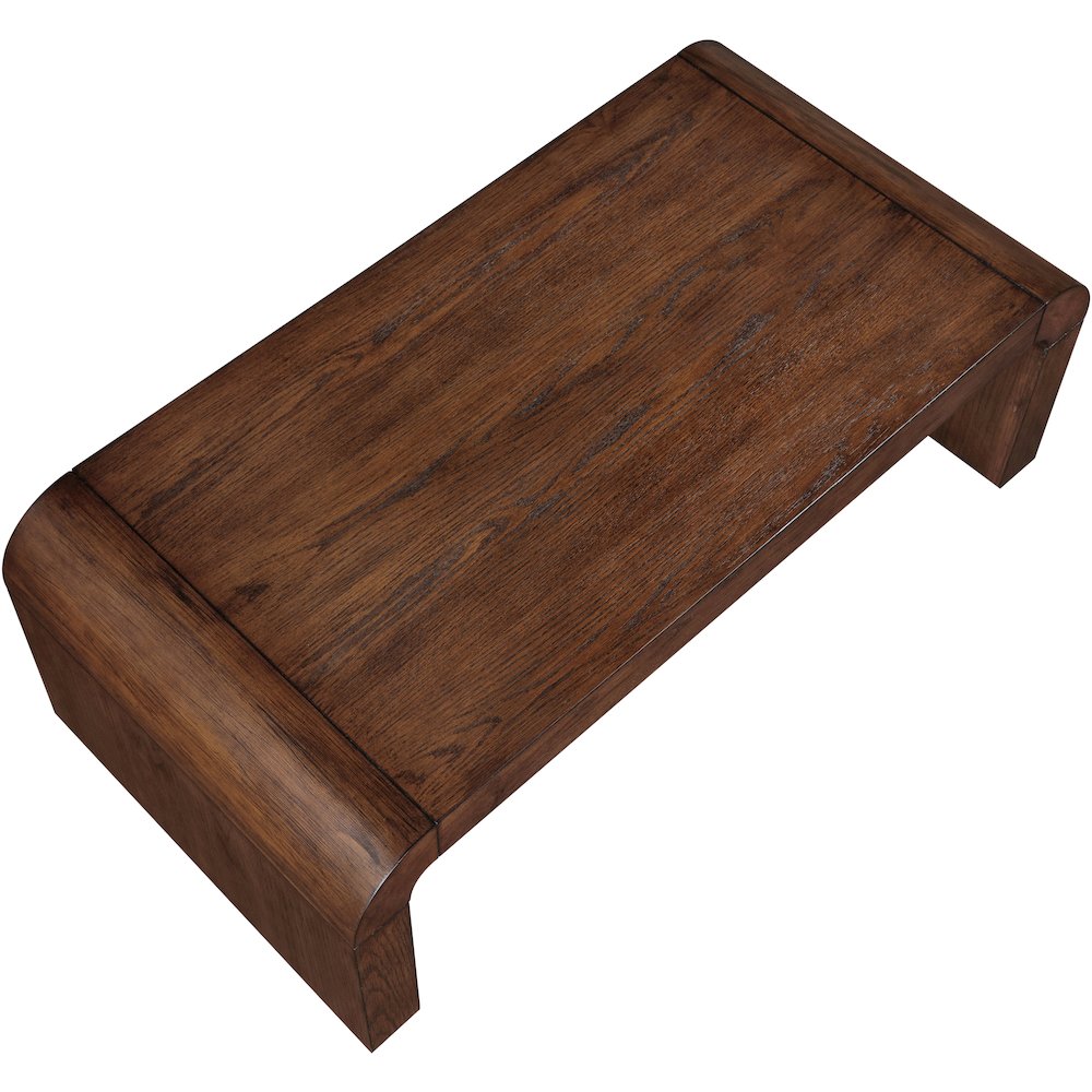 Toulon Brown Oak Veneer Coffee Table