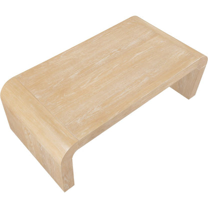 Toulon Natural Oak Veneer Coffee Table