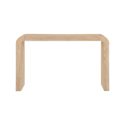 Toulon Natural Oak Veneer Console Table