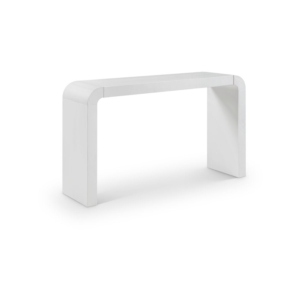 Toulon White Oak Veneer Console Table